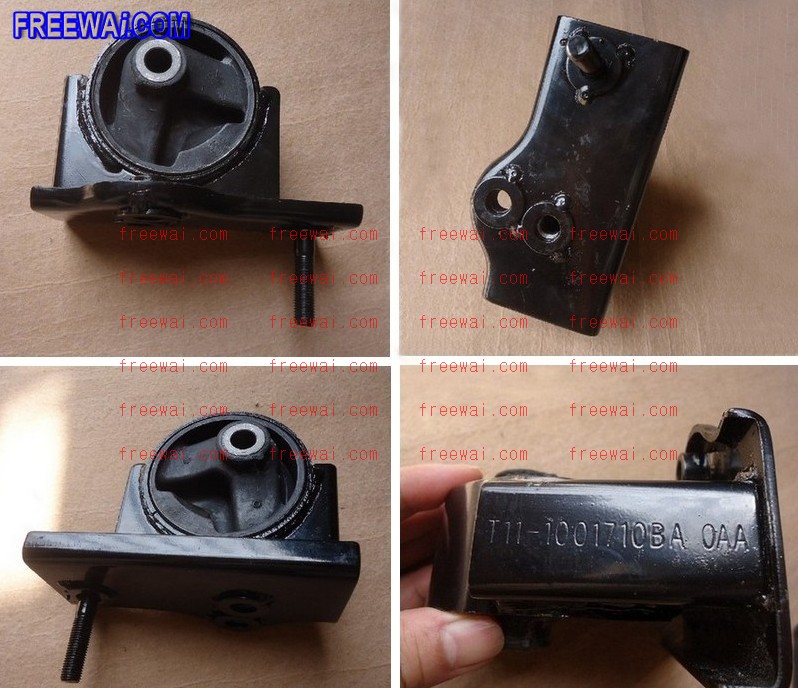 engine rear mounting rubber cushion for Chery Tiggo J11 with SQR481